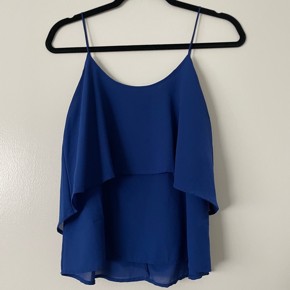 Per Crane Royal Blue Top